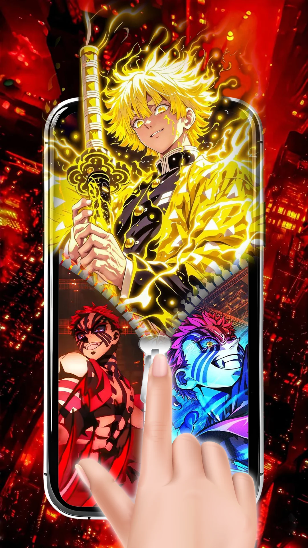 Zipper Lock Screen Wallpapers screenshot
